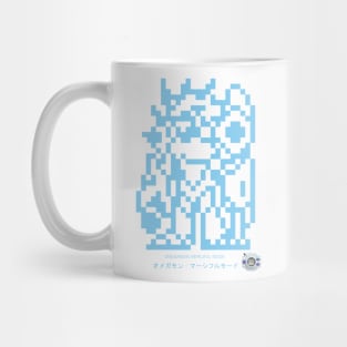 omegamon merciful mode pixel Mug